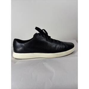 Cole Haan Men’s GrandPro Leather Sneakers Black Streetwear Basics 9M